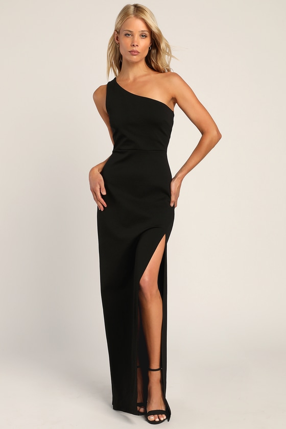 Buy Blush Melissa One Shoulder Satin Dress - Forever New